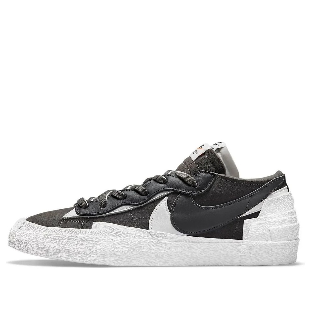 8.5M / 10W‎ - [NEW] Men's Nike X Sacai Blazer Low Shoes Grey DD1877-002